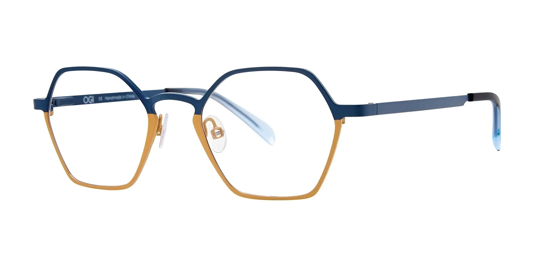 OGI Kids SMORES Eyeglasses Navy Gold