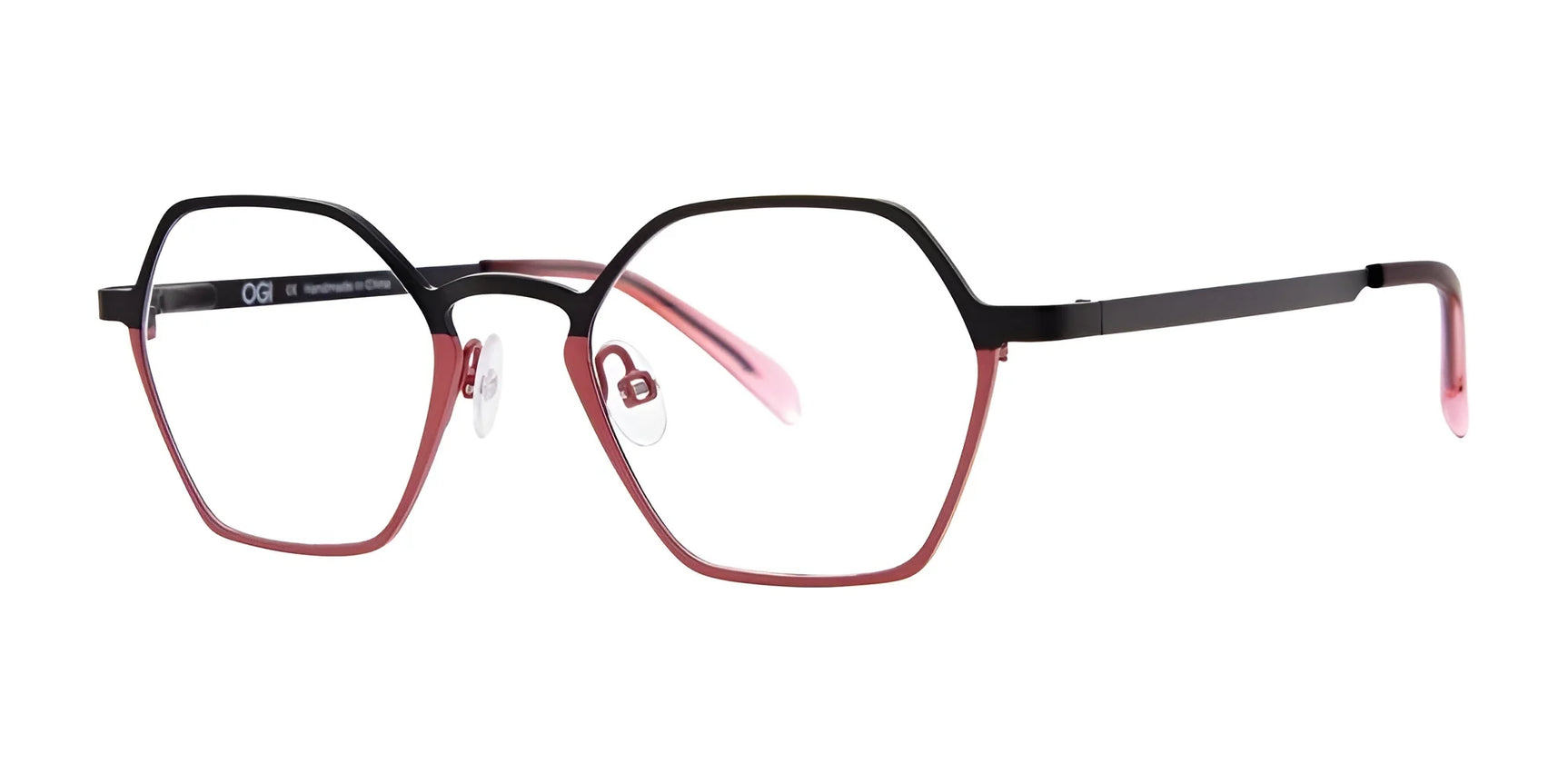 OGI Kids SMORES Eyeglasses Black Rose