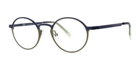 OGI Kids SNOW DAY Eyeglasses Blue Olive