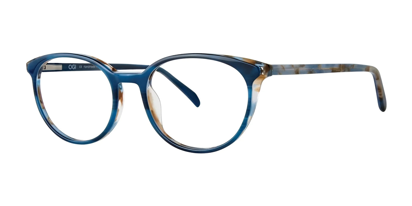 OGI Kids TILT-A-WHIRL Eyeglasses Blue Crunch Tortoise