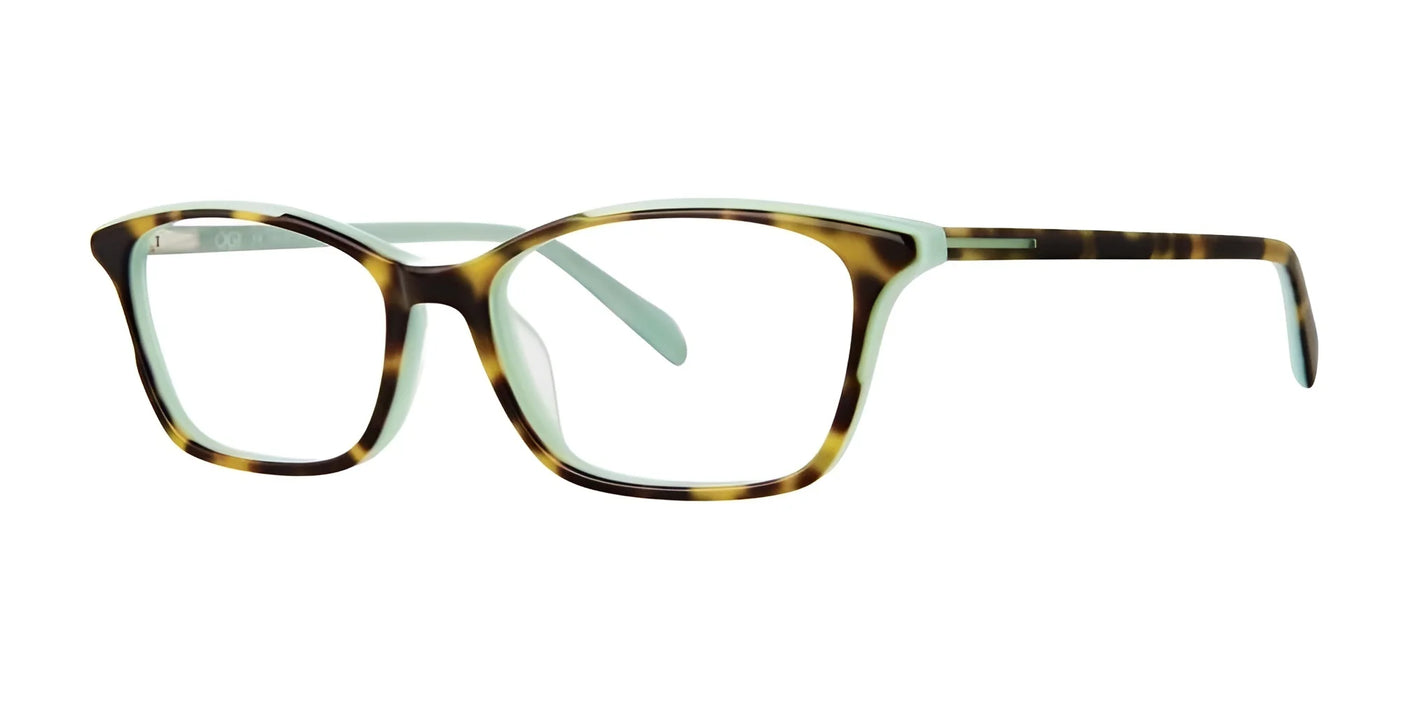 OGI Kids TTYL Eyeglasses Mint Tortoise