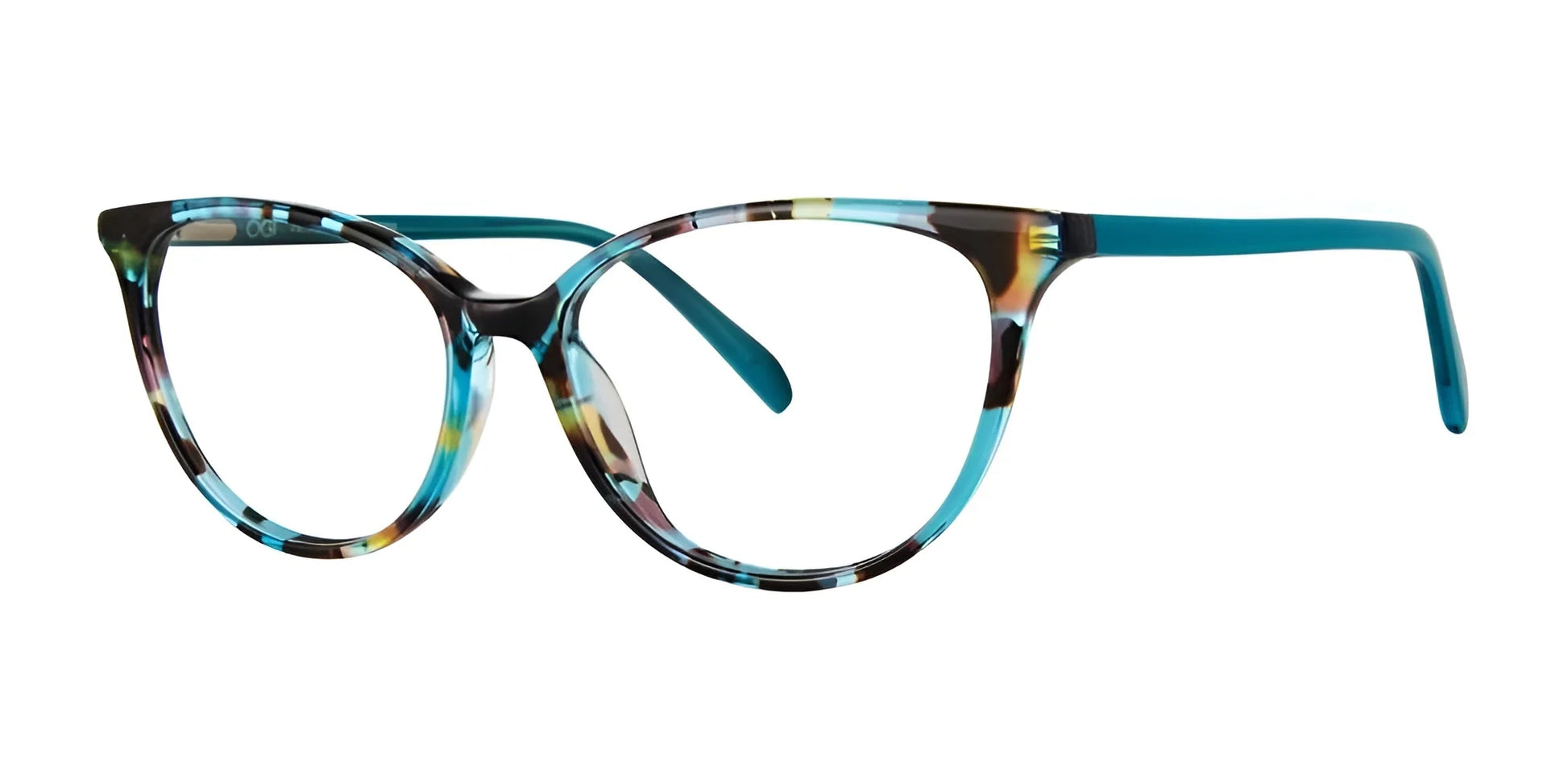 OGI Kids YOLO Eyeglasses Teal Tortoise