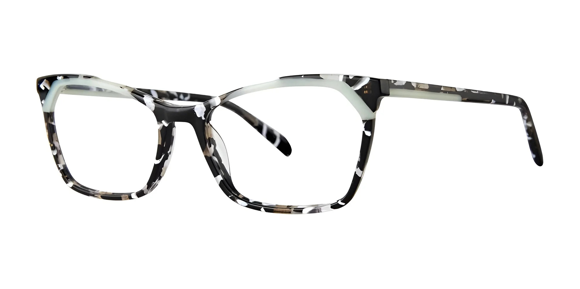 OGI KINDA SPENDY Eyeglasses Black / Lime Frost Stripe
