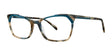 OGI KINDA SPENDY Eyeglasses Teal Stripe