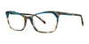 OGI KINDA SPENDY Eyeglasses | Size 53 / Teal Stripe
