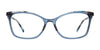OGI LADY SLIPPER Eyeglasses | Size 56 / Black Iris Festival