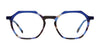 OGI LAKE SUPERIOR Eyeglasses | Size 49 / Black Tan Split