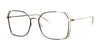 Red Rose LECCO Eyeglasses | Size 53 / Black Gold