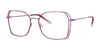 Red Rose LECCO Eyeglasses | Size 53 / Lavender Wine