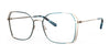 Red Rose LECCO Eyeglasses | Size 53 / Turquoise Gold