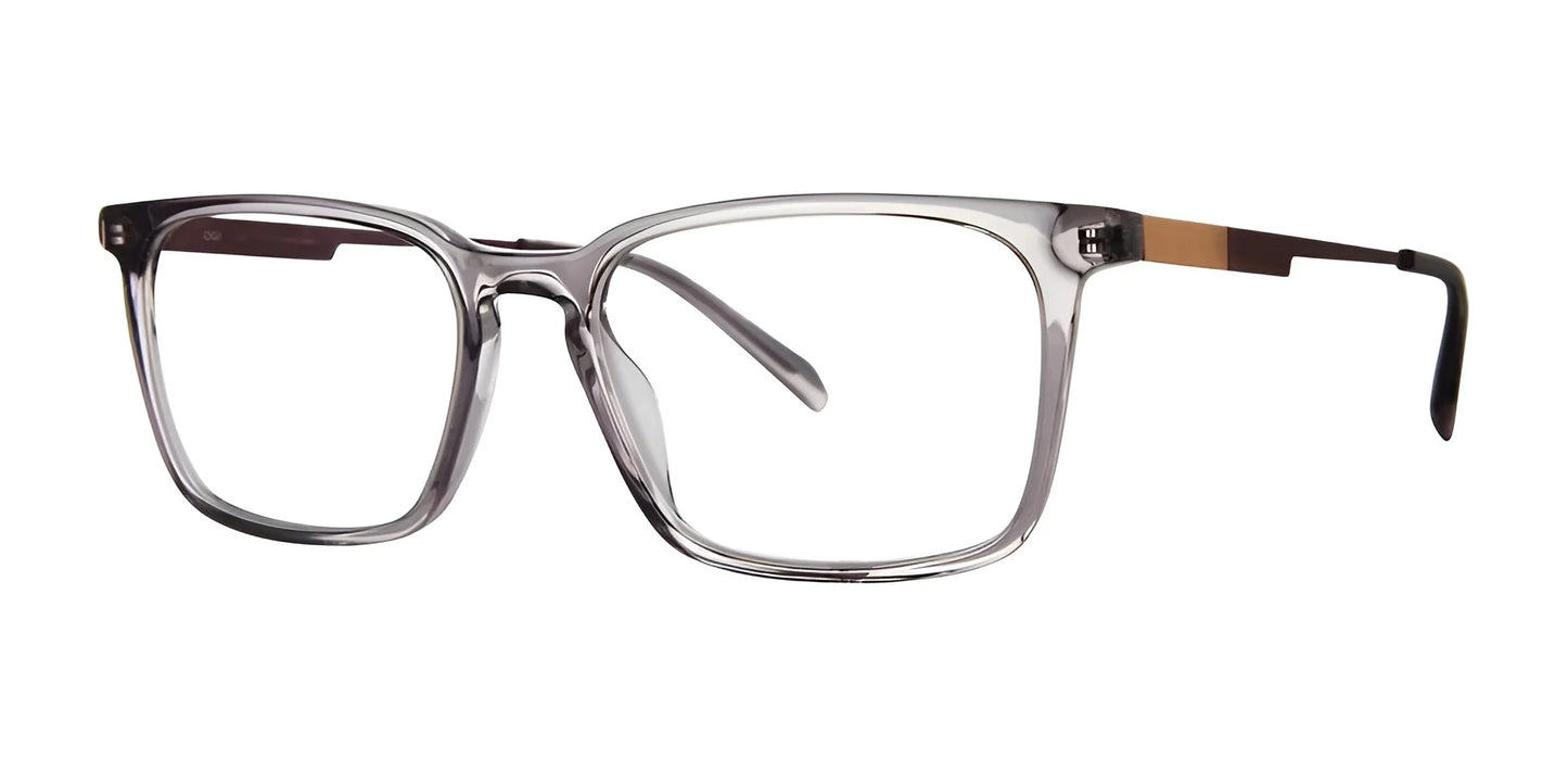 OGI LESTER Eyeglasses Smoke Grey