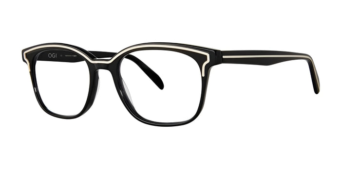 OGI LOLLIGAGGER Eyeglasses | Size 50 / Black / Bone