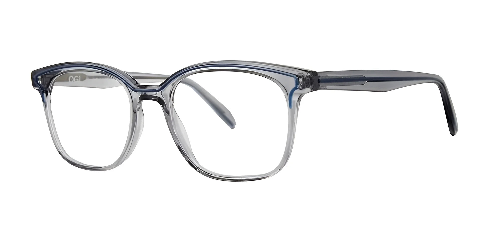 OGI LOLLIGAGGER Eyeglasses Grey Crystal / Navy