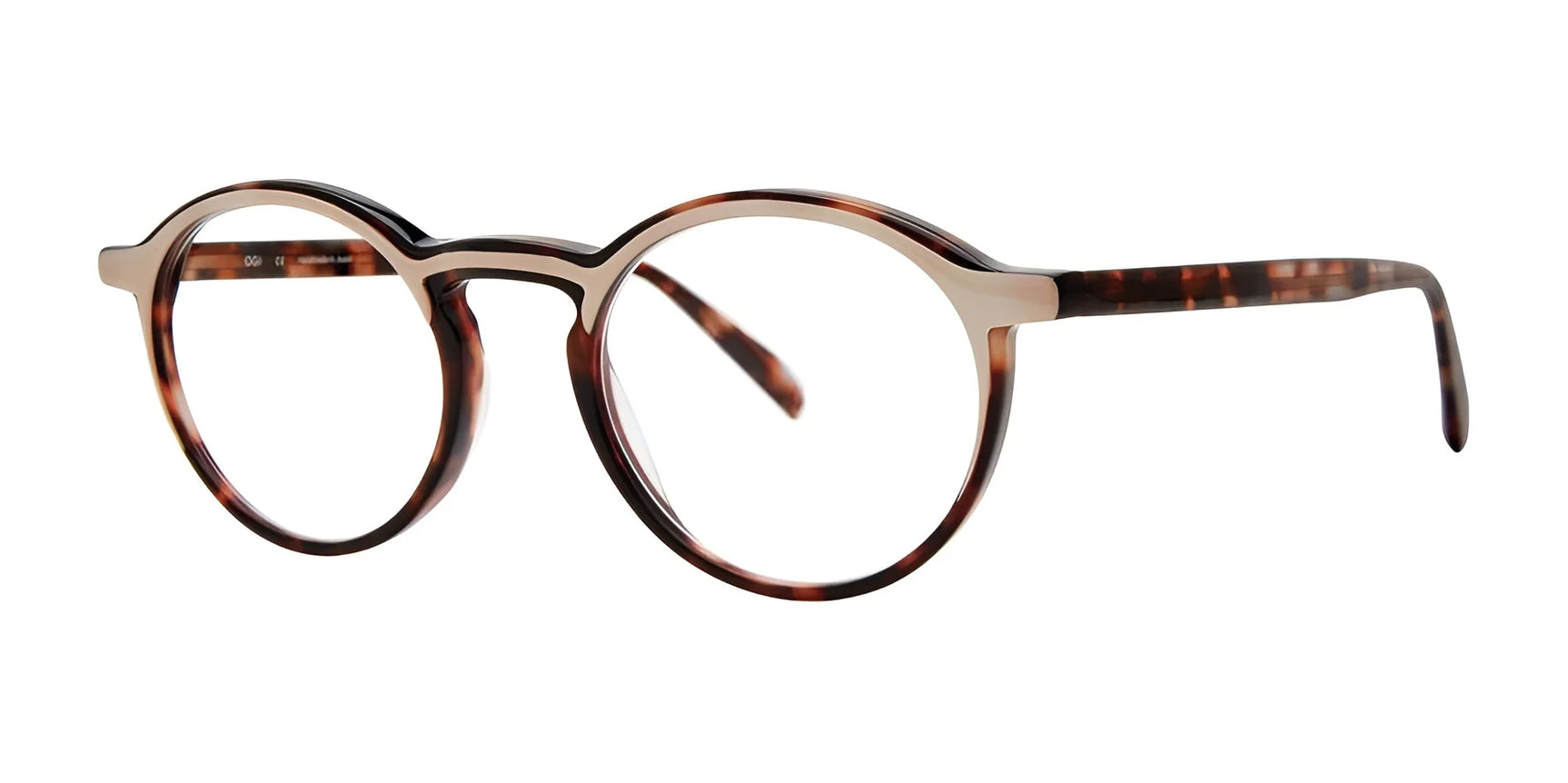 OGI LOOP Eyeglasses Bone Tortoise