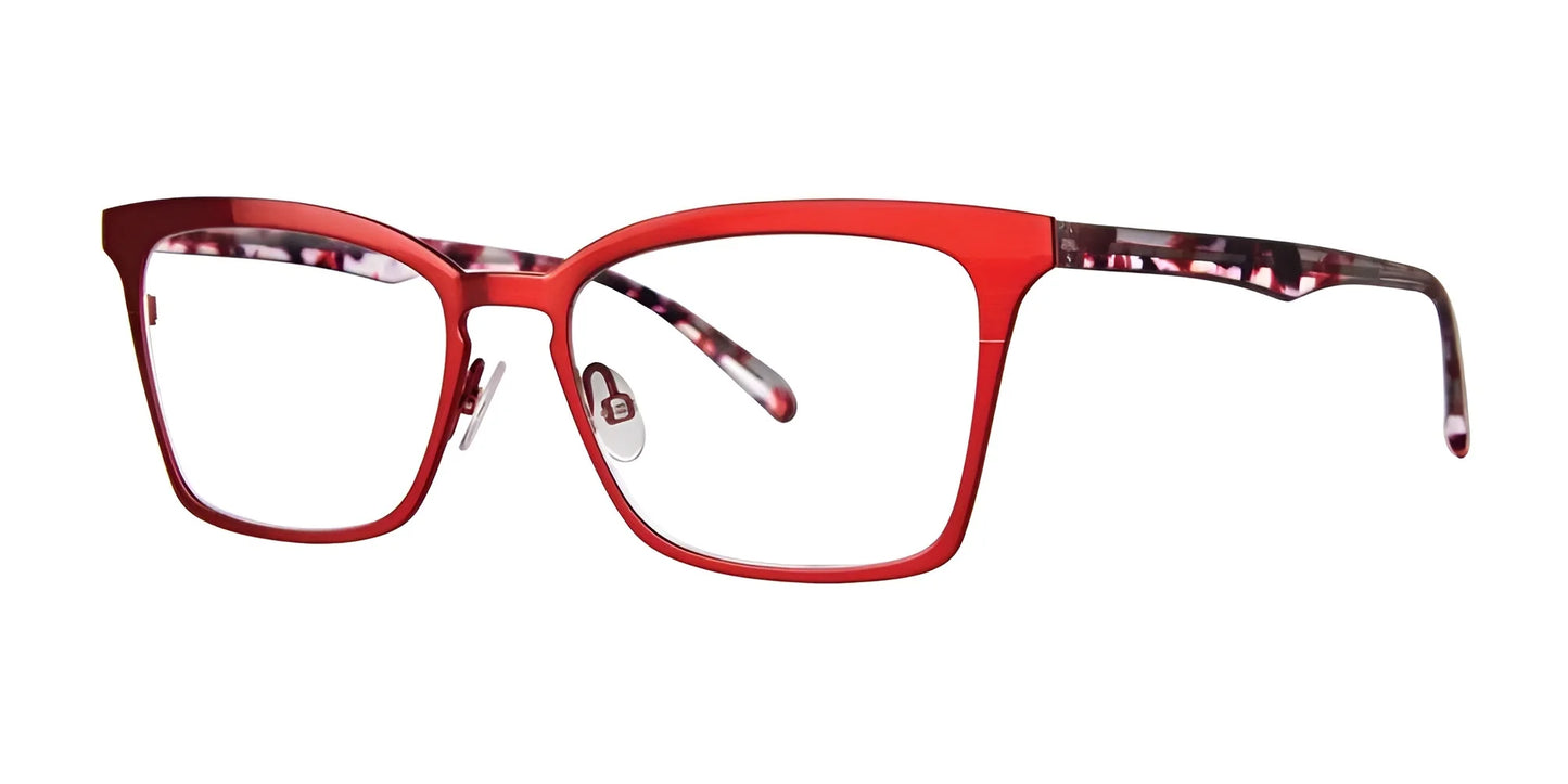 OGI LUCY Eyeglasses Red Tortoise