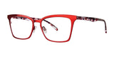 OGI LUCY Eyeglasses Red Tortoise