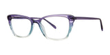 OGI LYNX Eyeglasses Purple Blue Fade