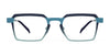 OGI MANY THANKS Eyeglasses | Size 50 / Olive Tan Hues