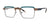 OGI MANY THANKS Eyeglasses | Size 50 / Teal Brown Hues