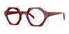 OGI MINNEHAHA MIST Eyeglasses | Size 45 / Red