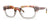 OGI MOON BOOT Eyeglasses | Size 50 / Maroon Stripe Fade