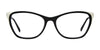 OGI MUAH Eyeglasses | Size 53 / Black And White Ivory