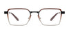 OGI MUCH OBLIGED Eyeglasses | Size 51 / Black Fire Hue