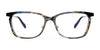 OGI MY OH MY Eyeglasses | Size 55 / Blue Brown Waves