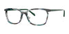 OGI MY OH MY Eyeglasses | Size 55 / Green Purple Waves