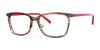 OGI MY OH MY Eyeglasses | Size 55 / Red Gold Waves