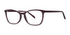 OGI NEED A PUSH Eyeglasses | Size 54 / Raspberry Truffle Horn