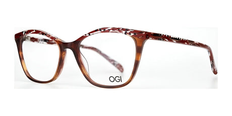 OGI NOD HELLO Eyeglasses Red Striation