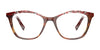OGI NOD HELLO Eyeglasses | Size 52 / Cheetah Gray Blend