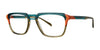 OGI NOKOMIS Eyeglasses | Size 54 / Teal Orange