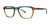 OGI NOKOMIS Eyeglasses | Size 54 / Teal Orange