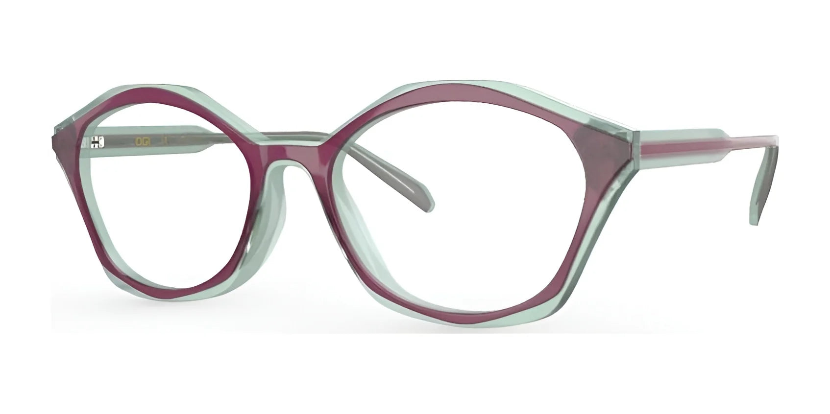 OGI NORTH STAR Eyeglasses Amethyst Mint Crystal