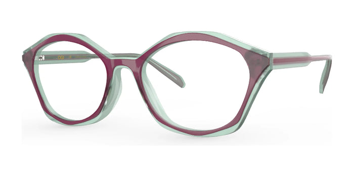 OGI NORTH STAR Eyeglasses | Size 53 / Amethyst Mint Crystal