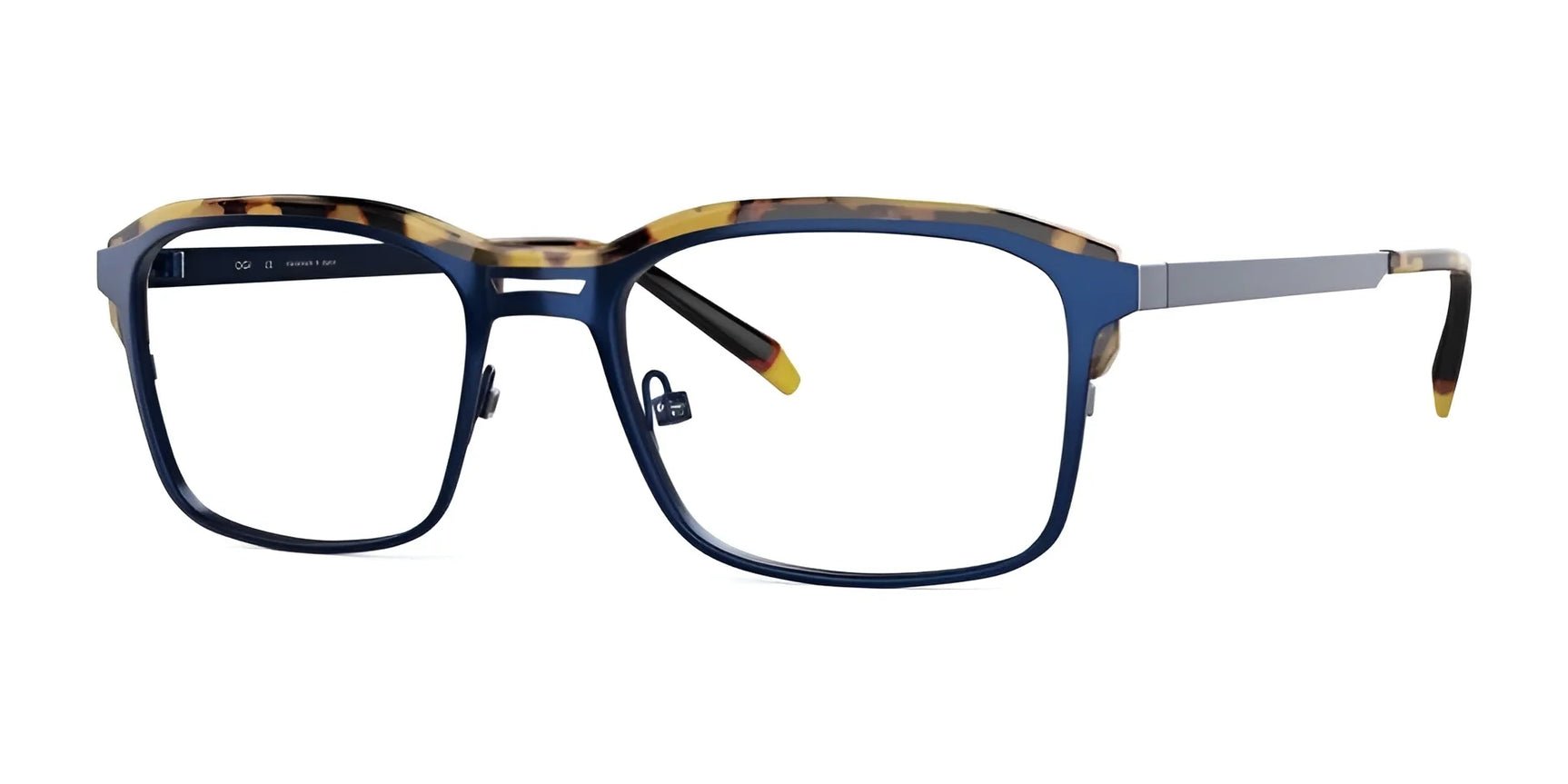 OGI NUT ROLL Eyeglasses Navy Tortoise