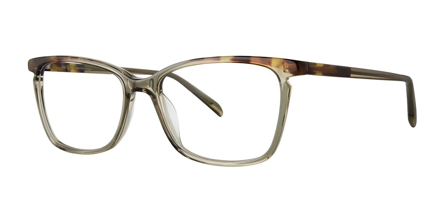 OGI OH FOR CUTE Eyeglasses Green Tortoise