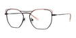 Red Rose ORTONA Eyeglasses Black Coral