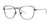 Red Rose ORTONA Eyeglasses | Size 53 / Black Coral