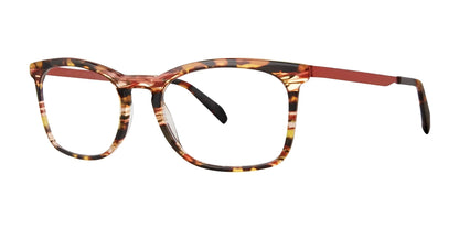 OGI OUT OF STATE Eyeglasses Red Stripe