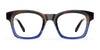 OGI PELICAN Eyeglasses | Size 48 / Black Camel Tortoise