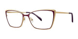 OGI POLAR PLUNGE Eyeglasses Plum Gold