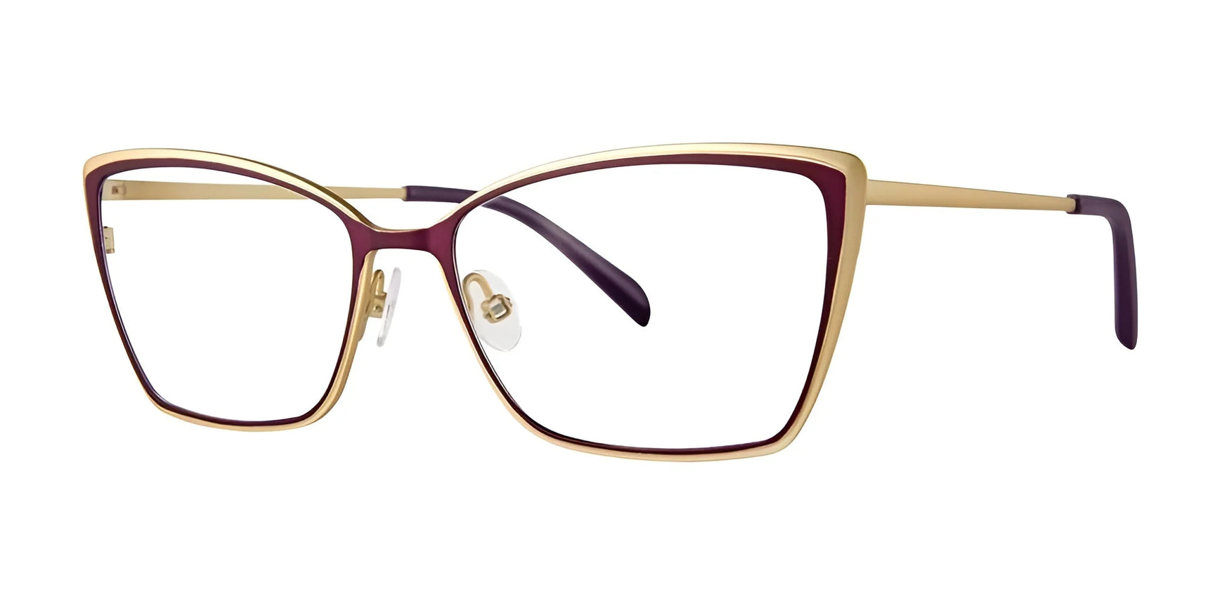 OGI POLAR PLUNGE Eyeglasses Plum Gold