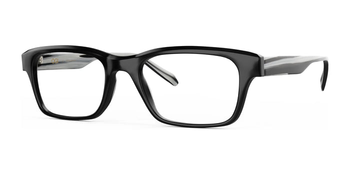 OGI RIZZ Eyeglasses | Size 55 / Black And White