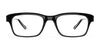 OGI RIZZ Eyeglasses | Size 55 / Black And White