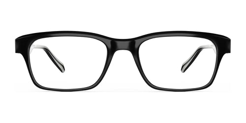 OGI RIZZ Eyeglasses / Size 55 / Black And White