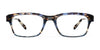 OGI RIZZ Eyeglasses | Size 55 / Black And White