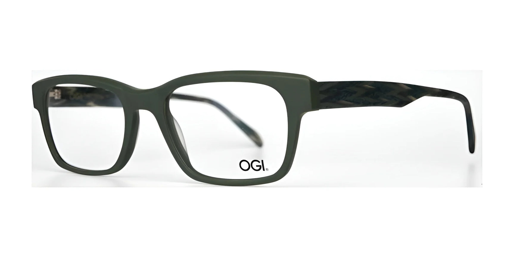 OGI RIZZ Eyeglasses Olive Matte